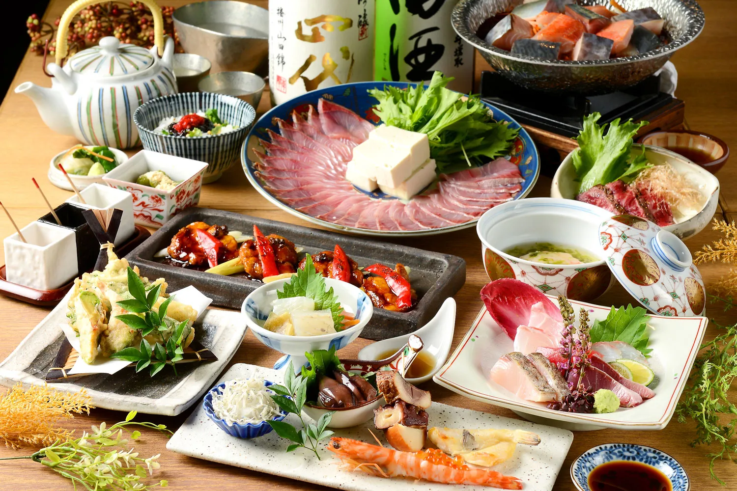 冬季限定！「寒鰤ととろ鰆のしゃぶしゃぶコース」登場